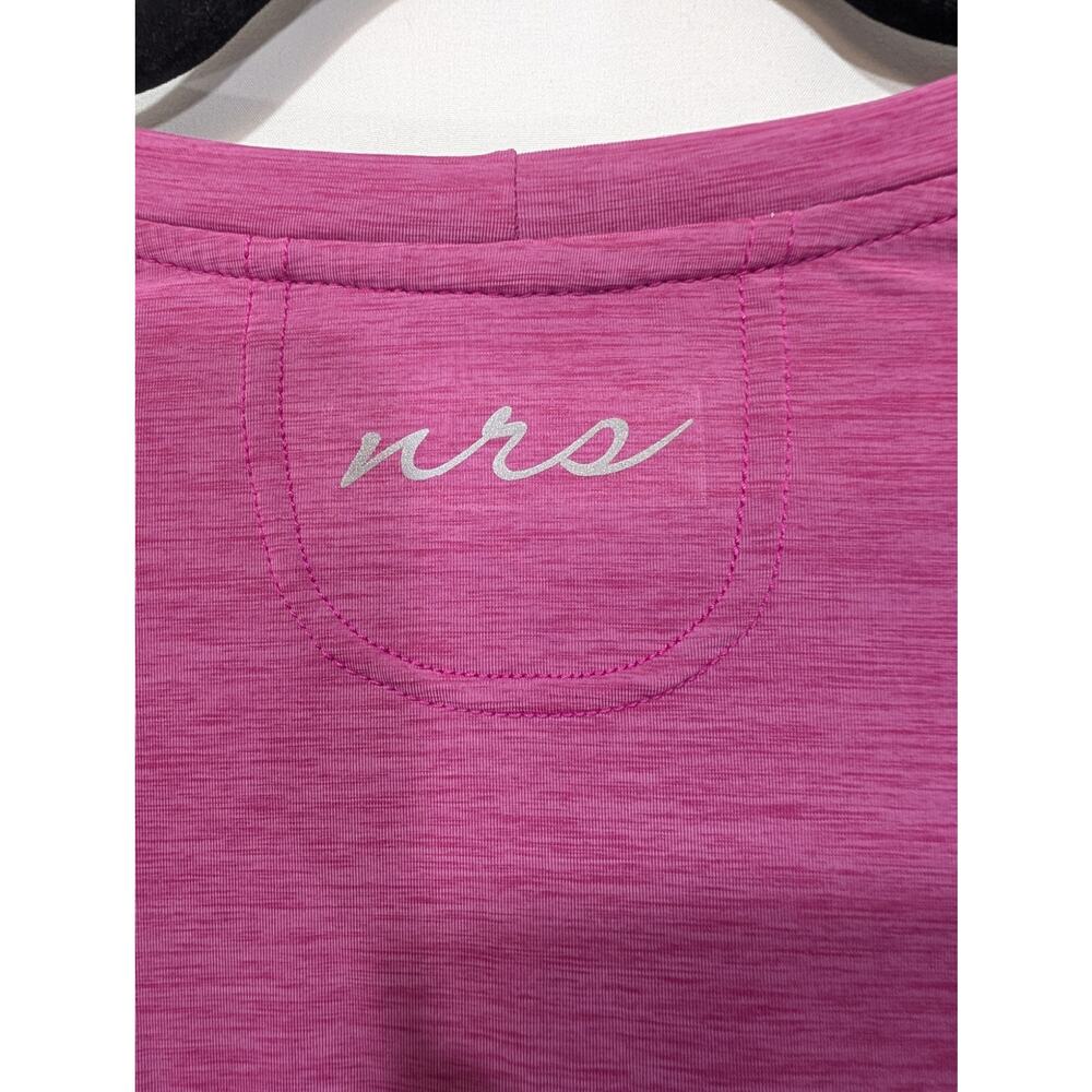 NRS Women’s Long Sleeve Pink Performance Base Layer Top Size M Stretch - Picture 4 of 6